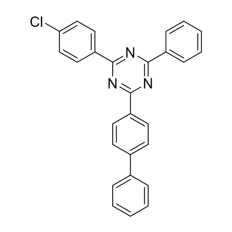 2-(biphenyl-4-yl)-4-(4-chlorophenyl)-6-phenyl-1,3,5-triazinum