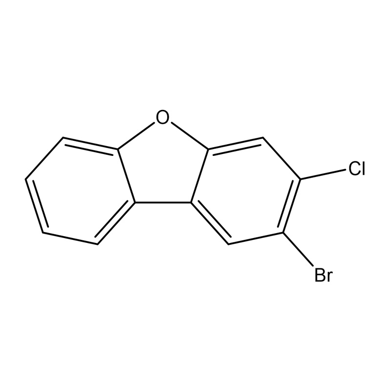 Dibenzofuran, 2-bromo-3-chloro-.