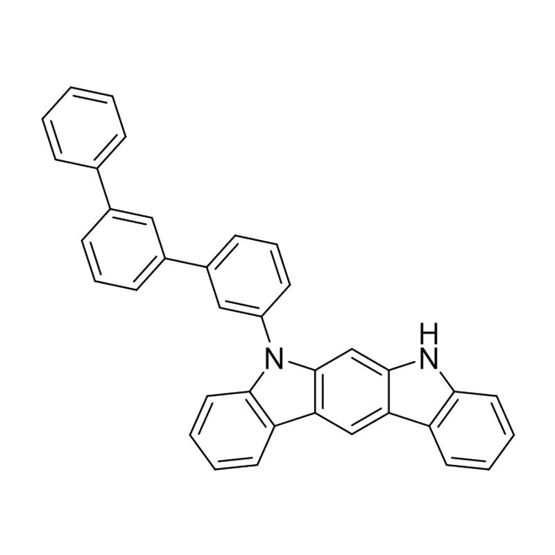 5-([1,1':3',1''-terphenyl]-3-yl)-5,7-dihydroindolo[2,3-b] carbazolum