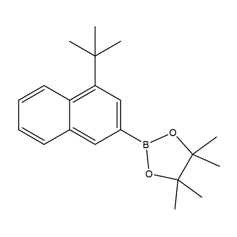 2-(4-(tert-butyl) naphthalen-2-yl) -4,4,5,5-tetramethyl-1,3,2-dioxaborolanum