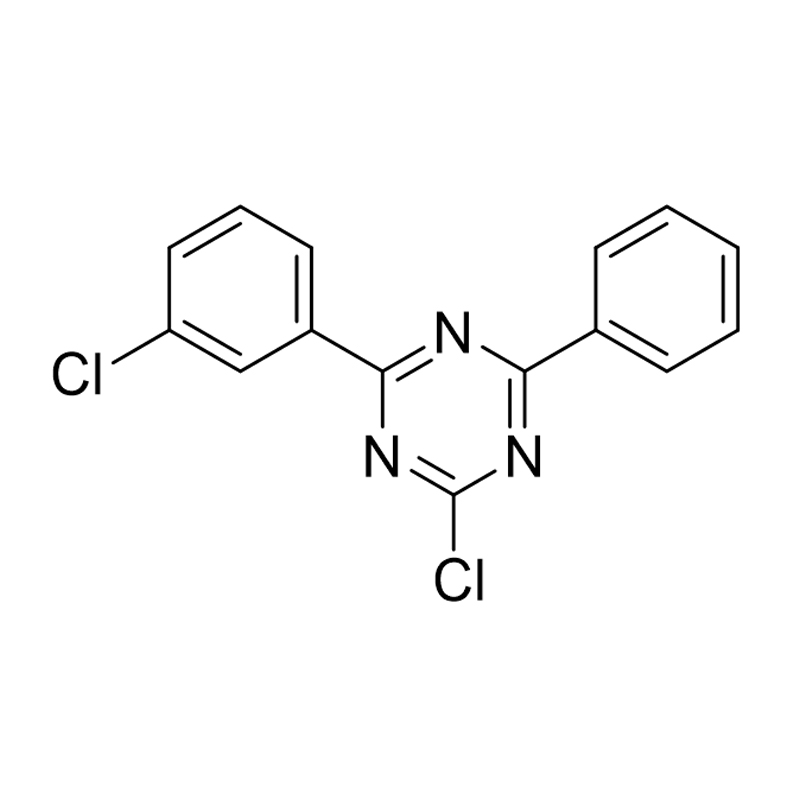 2-Chloro-4-(3-chloro-phenyl)-6-phenyl-[1,3,5]triazinum