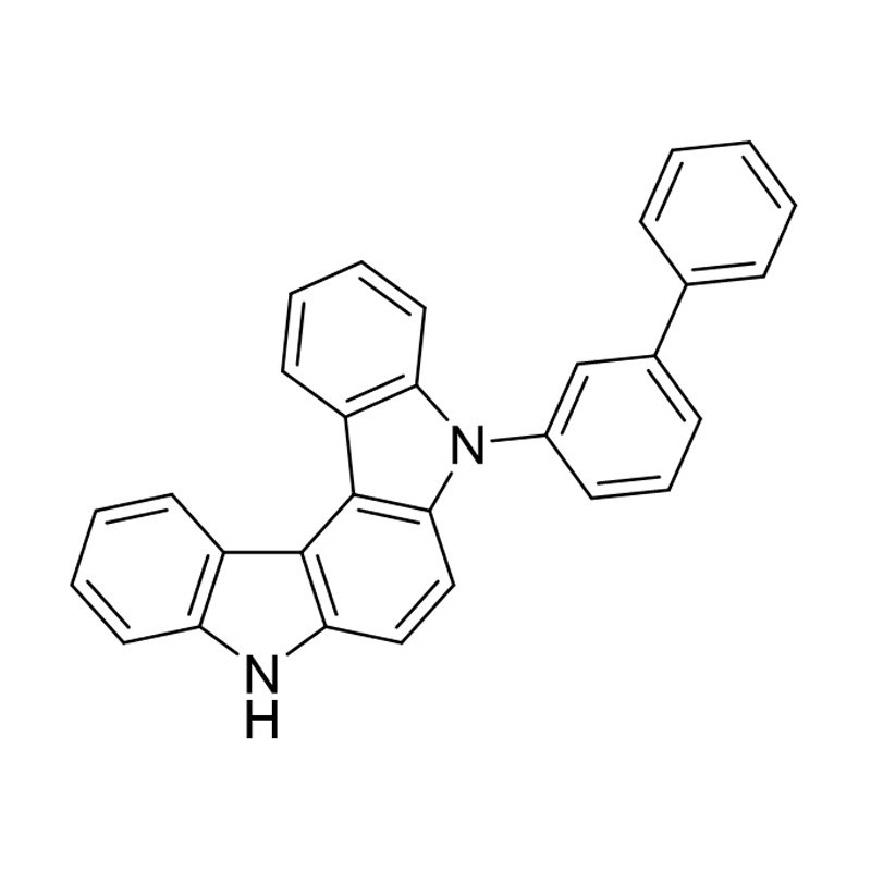 5-([1,1'-Biphenyl]-3-yl)-5,8-dihydroindolo[2,3-c]carbazolum