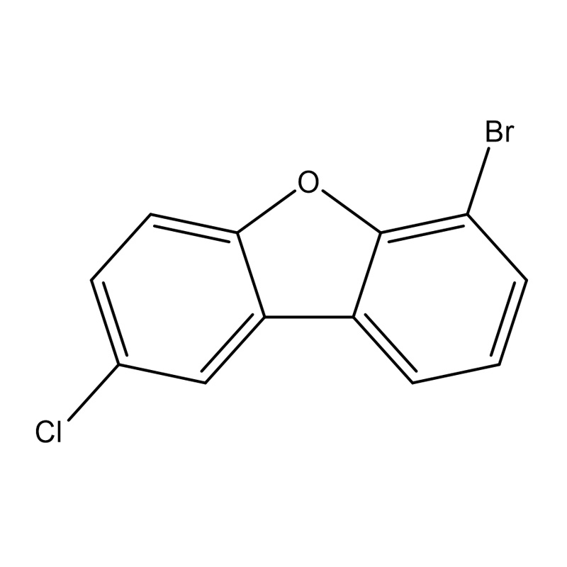 Dibenzofuran, 6-bromo-2-chloro-.