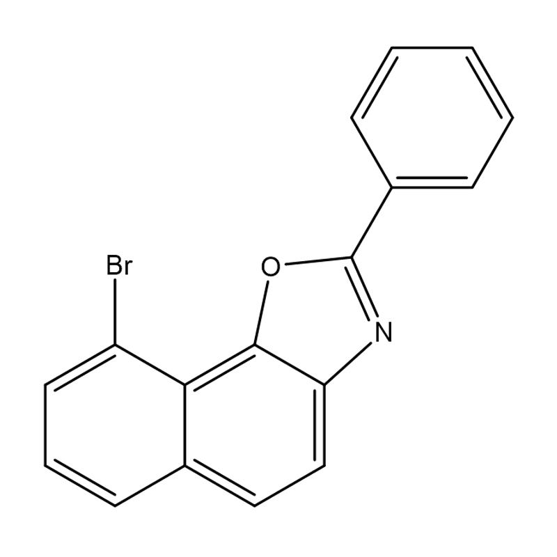 Naphth[2,1-d]oxazole, 9-bromo-2-phenyl-.