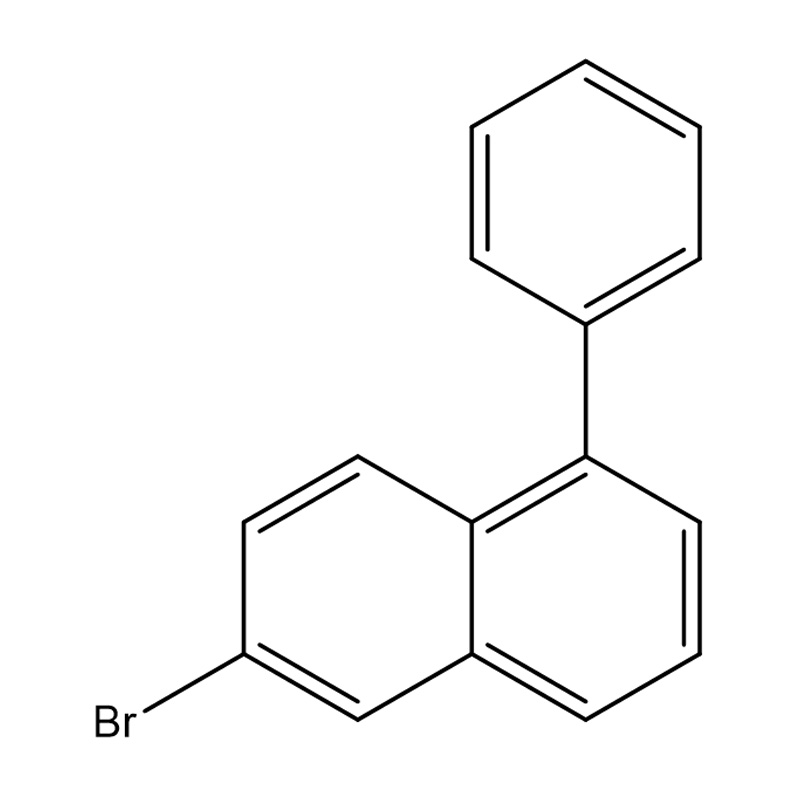 Naphthalene, 6-bromo-1-phenyl-.