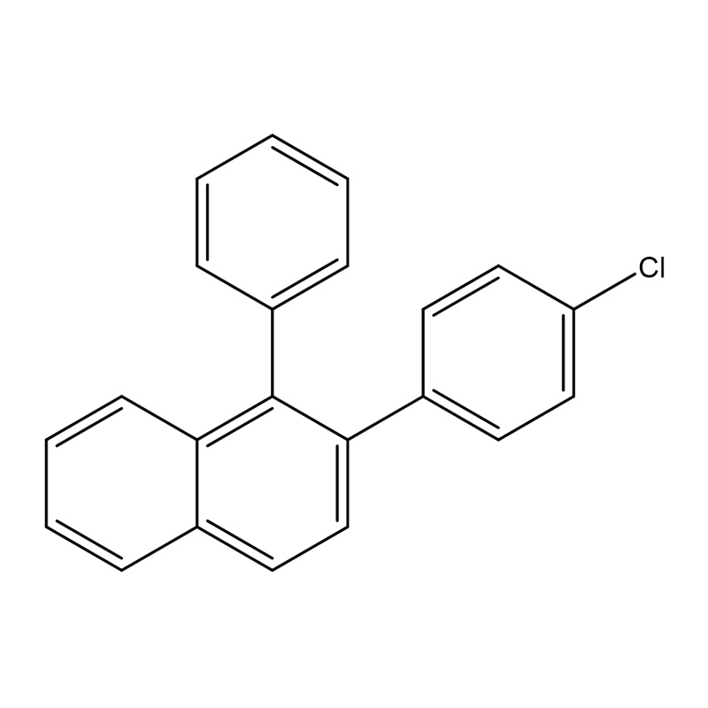 Naphthalene, 2-(4-chlorophenyl) -1-phenyl-