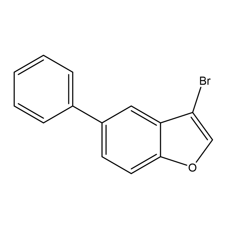 Benzofuran, 3-bromo-5-phenyl-.