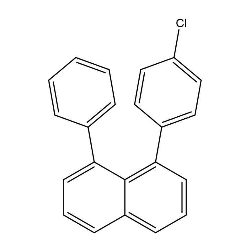Naphthalene, 1-(4-chlorophenyl) -8-phenyl-