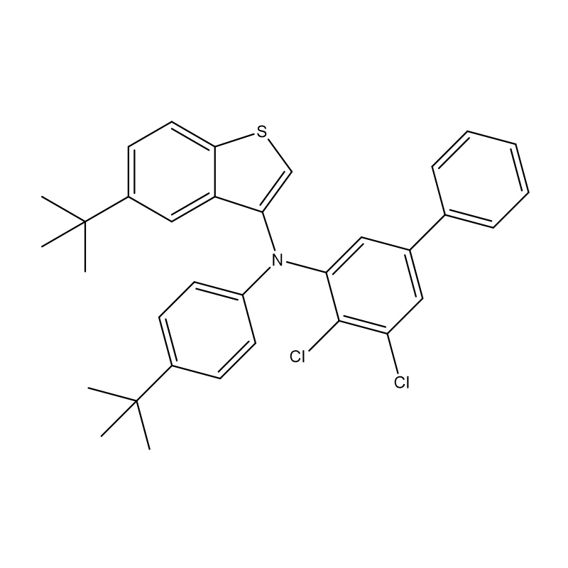 Benzo[b]thiophen-3-amine, N-(4,5-dichloro[1,1'-biphenyl]-3-yl)-5-(1,1-dimethylethyl)-N-[4-(1; 1-dimethylethyl)phenyl]-